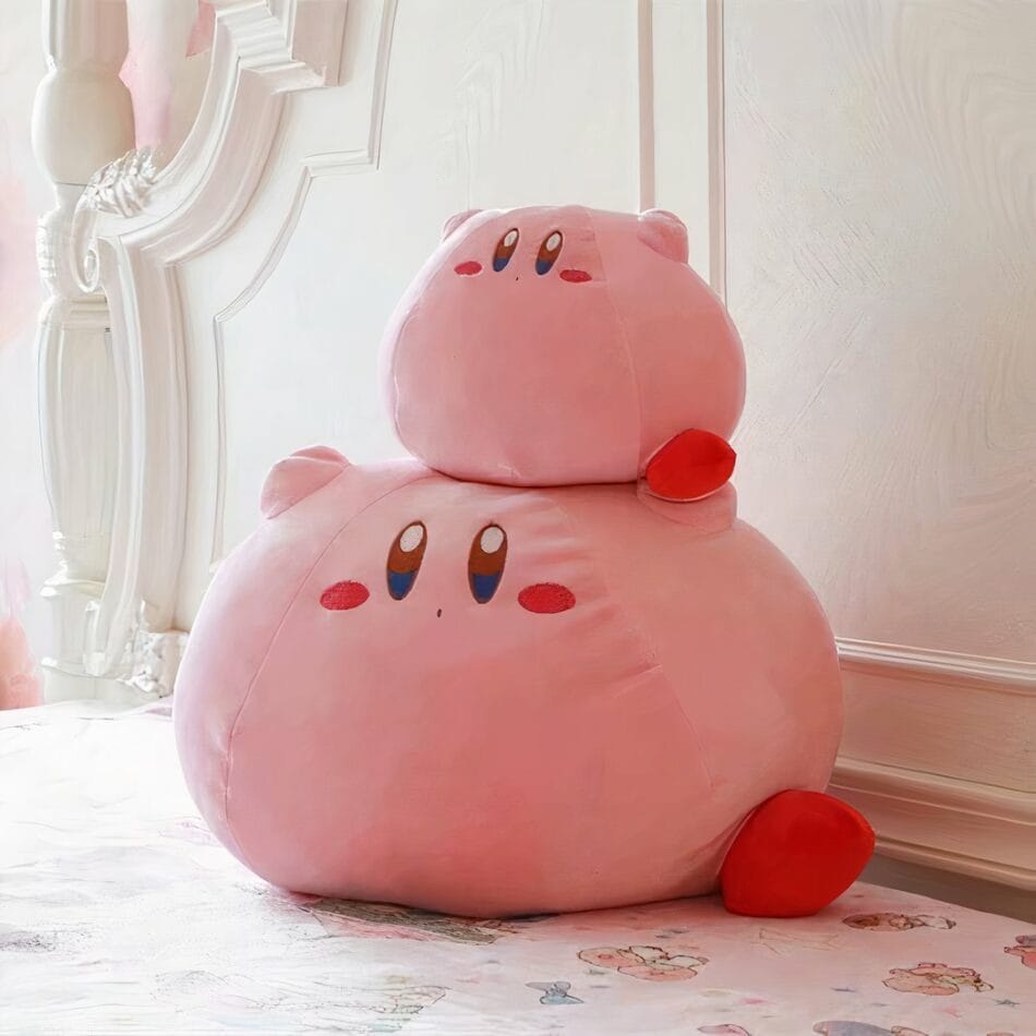 Kirby Roze Knuffel Met Rode Wangen Zachte Pluche De Knuffel