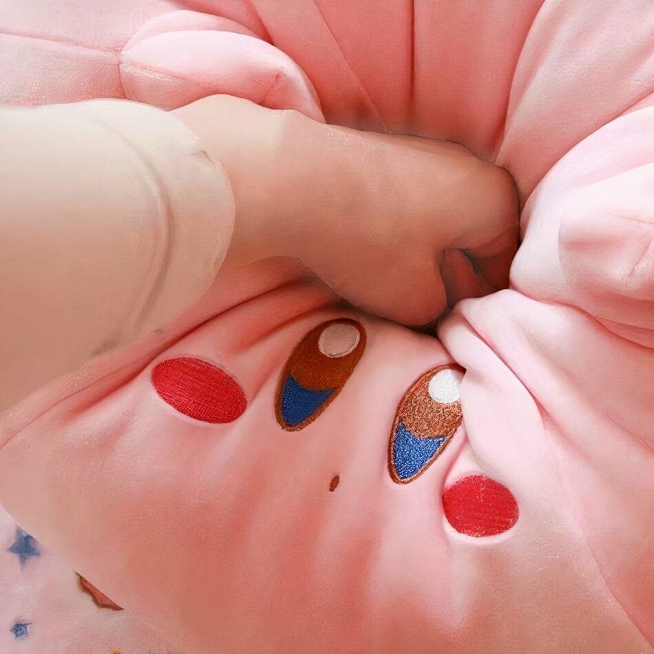 Kirby Roze Knuffel Met Rode Wangen Zachte Pluche De Knuffel