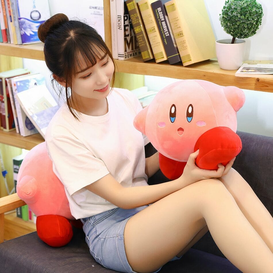 Kirby Wandelknuffel Roze Beweegbare Plucheknuffel Voor Kinderen En Fans De Knuffel