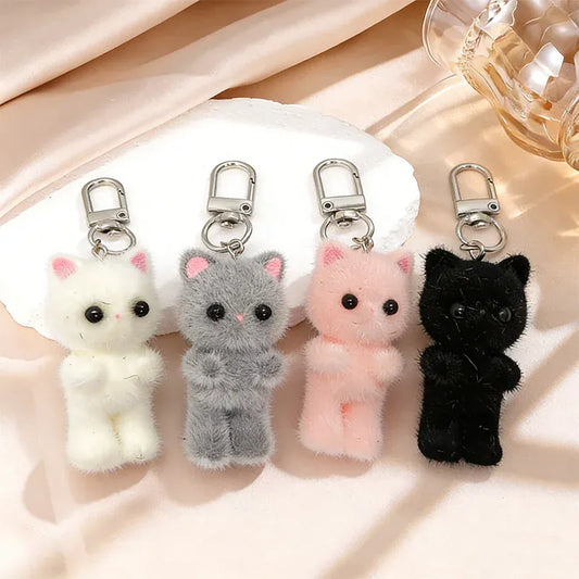 Kitten Knuffel Sleutelhanger | Zachte Pluche Mini Kat Tashanger De Knuffel