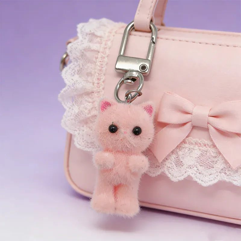 Kitten Knuffel Sleutelhanger | Zachte Pluche Mini Kat Tashanger De Knuffel
