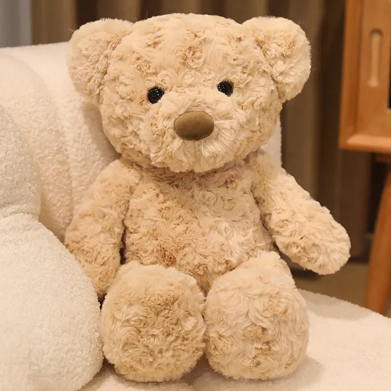 Klassieke Teddybeer Knuffel 30 cm | Kaki of Bruin De Knuffel Kaki