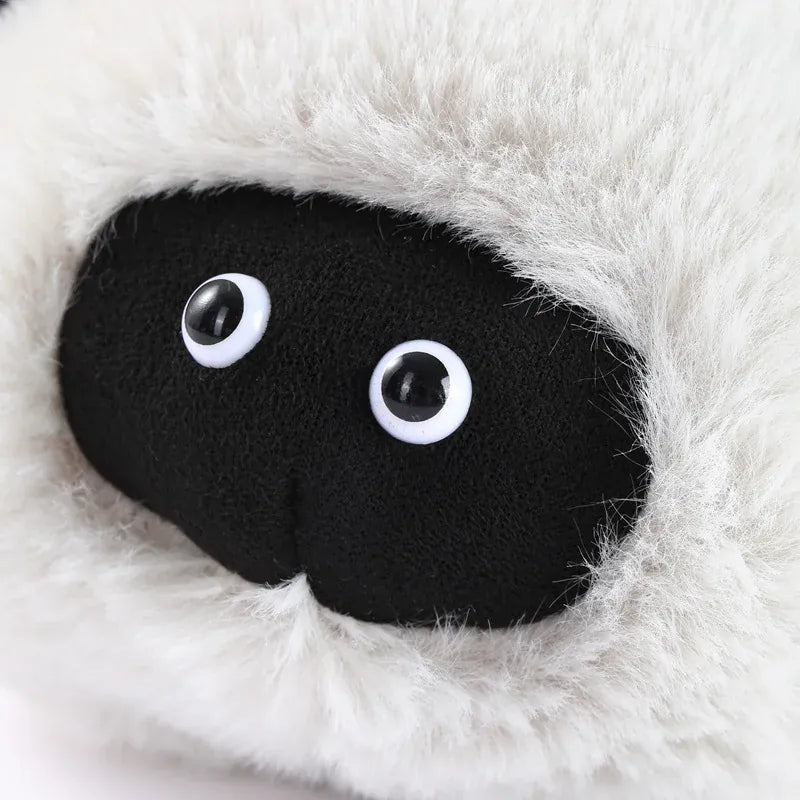 Klein Schaapje Knuffel 14 cm | Lammetje met Zwart Gezicht, 6 Kleuren De Knuffel