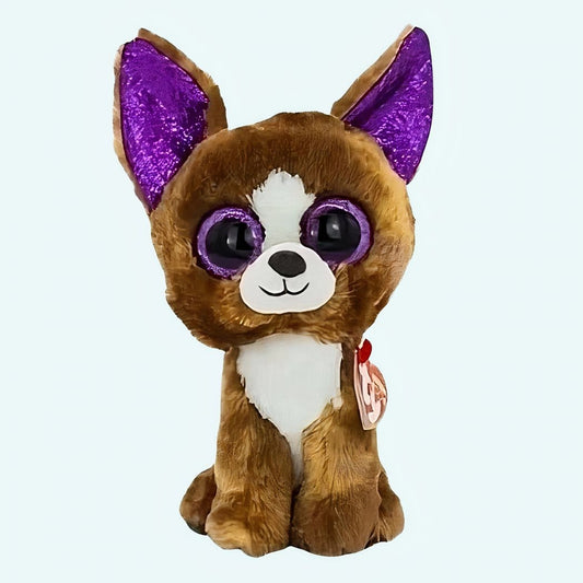 Kleine Bruine Knuffelhond Zachte Troostknuffel De Knuffel