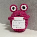 Kleine Crochet Kikker Knuffel Positieve Metgezel De Knuffel