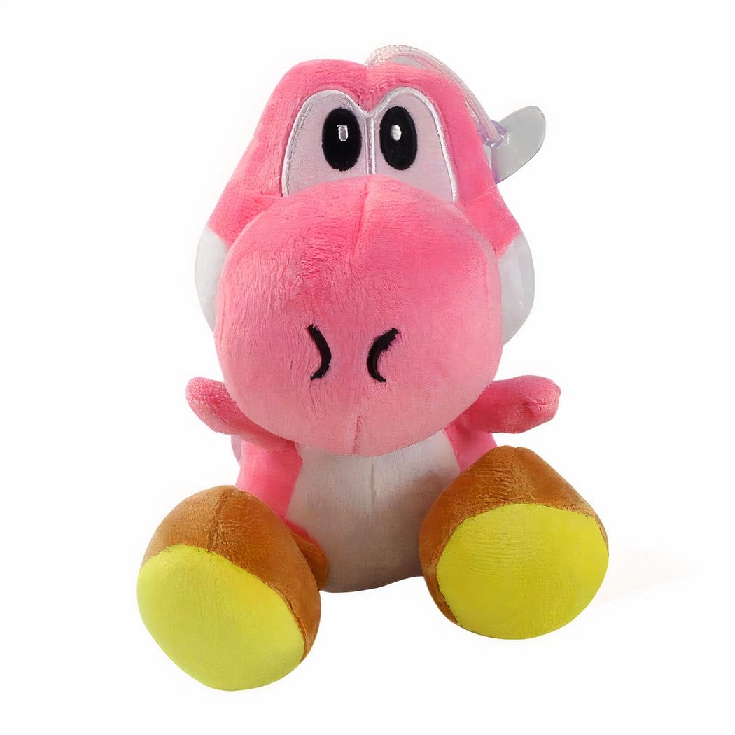 Kleine Groene Yoshi Knuffel Uit Super Mario De Knuffel roze