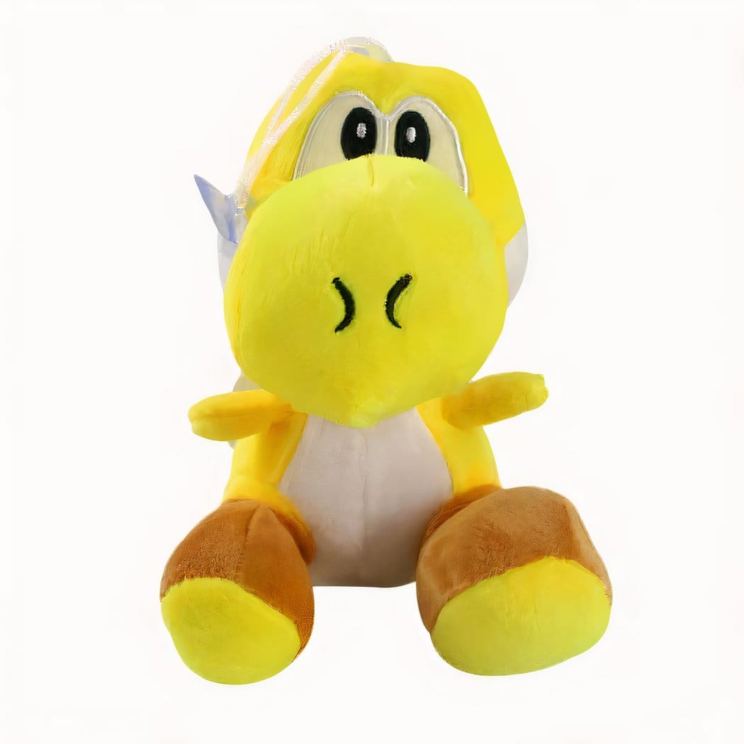 Kleine Groene Yoshi Knuffel Uit Super Mario De Knuffel geel