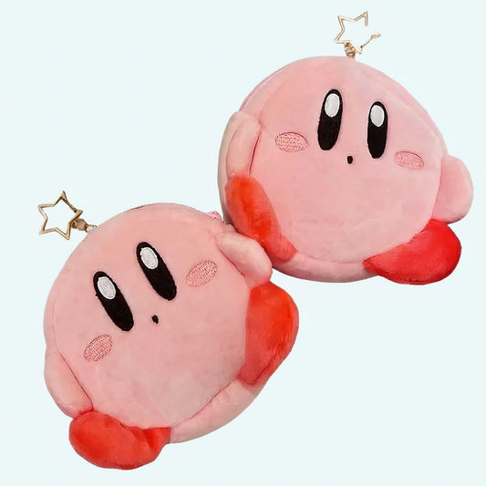 Kleine Handtas Kirby Met Kirbyfiguurtje Aan De Voorkant De Knuffel