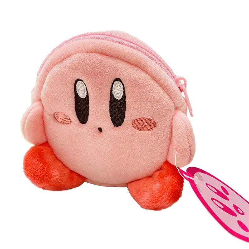 Kleine Handtas Kirby Met Kirbyfiguurtje Aan De Voorkant De Knuffel