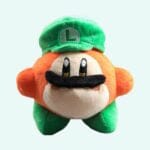 Kleine Kawaii Knuffel Kirby Verkleed Als Luigi 10 cm De Knuffel