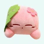 Kleine Knuffel Kirby met Groen Blad Nintendo Plush De Knuffel