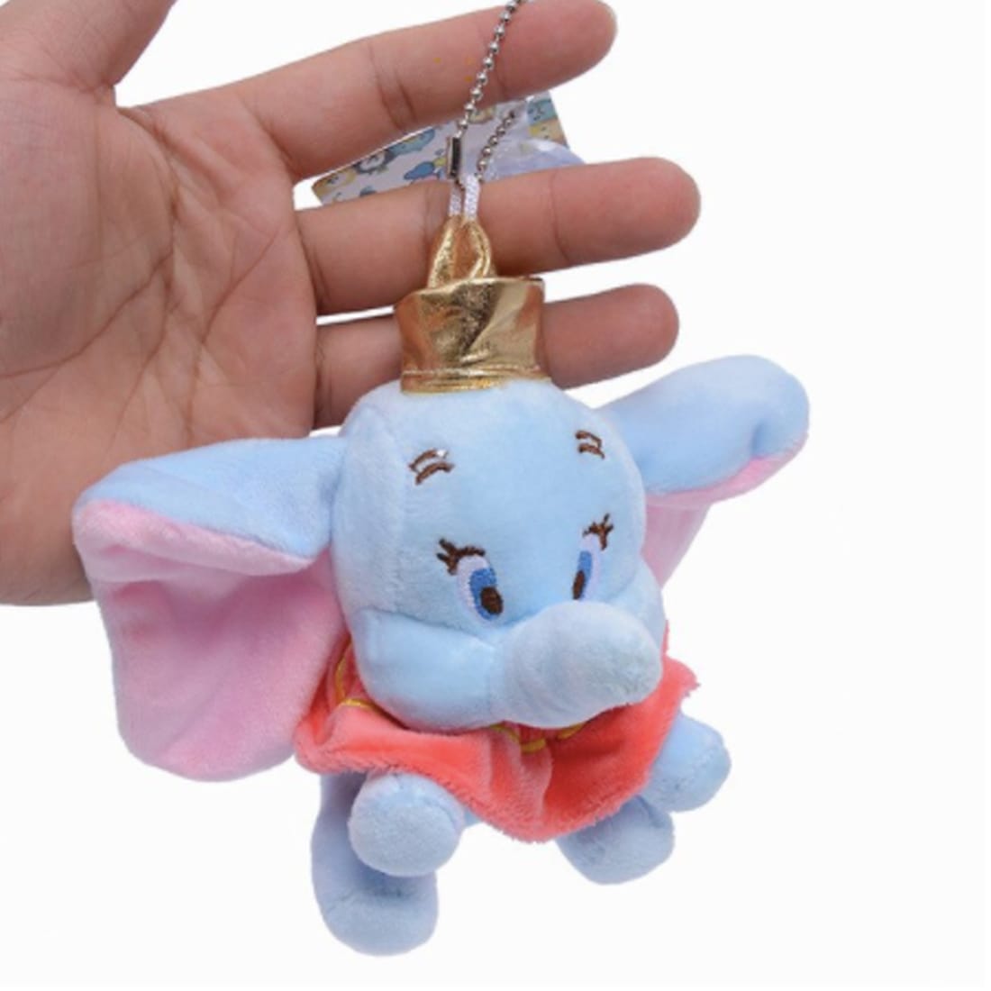 Kleine Knuffel Sleutelhanger Dumbo Disney Olifant Met Vleugels De Knuffel