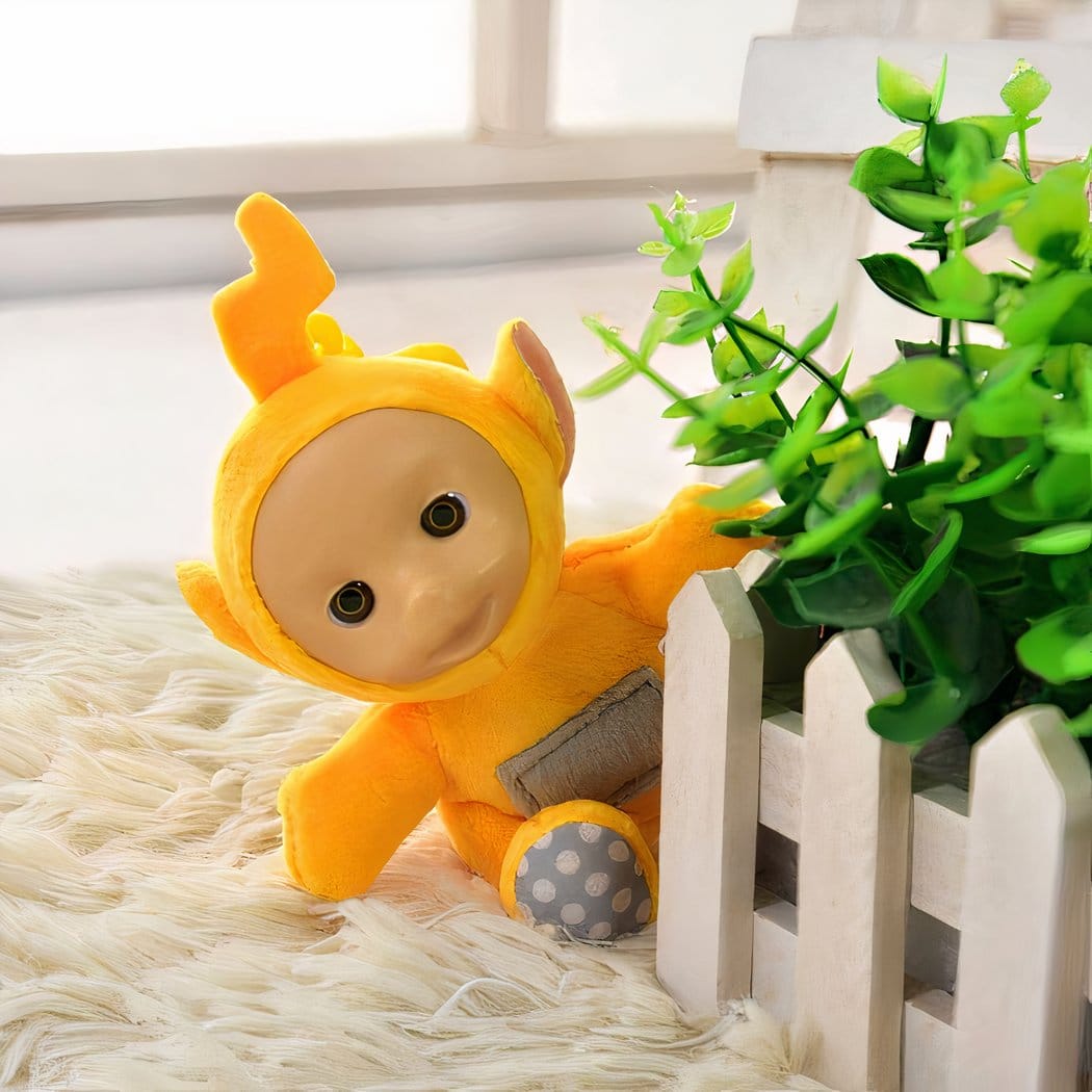 Kleine Knuffel Teletubbies Hanger voor Baby's De Knuffel geel