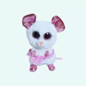 Kleine Knuffelhond Met Multicolor Halsband De Knuffel