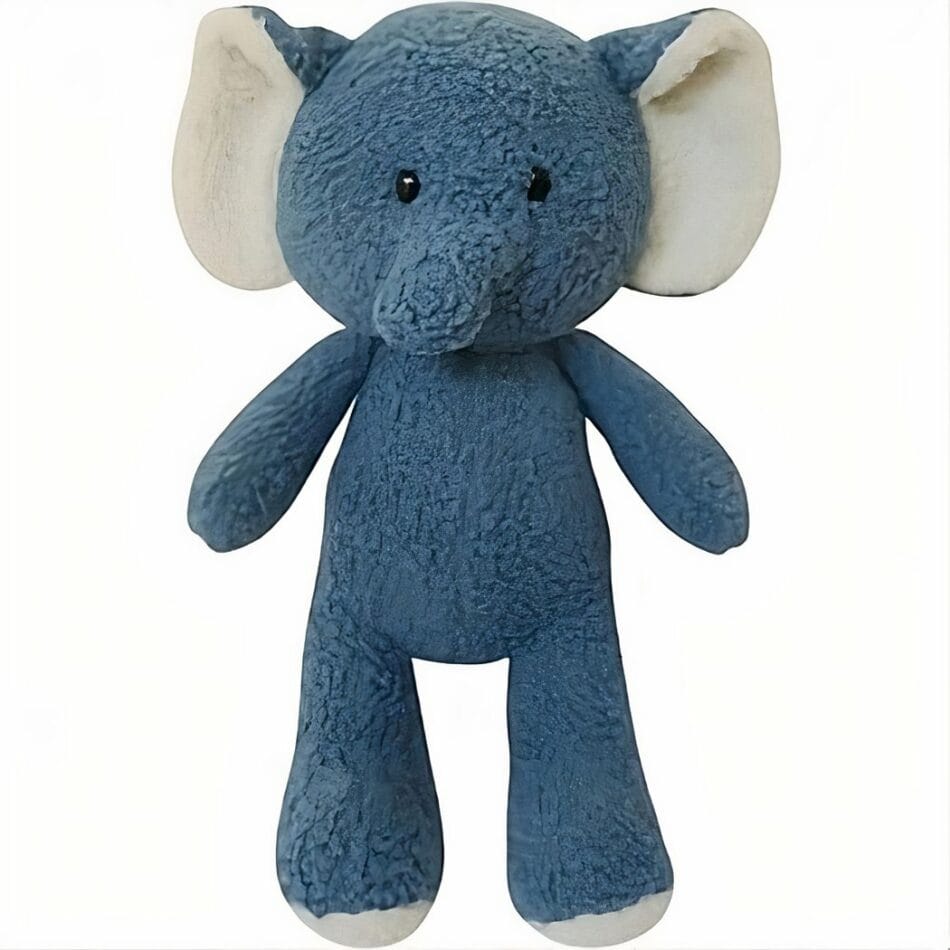 Kleine Knuffelolifant Zachte Knuffelvriend Om Mee Te Slapen De Knuffel