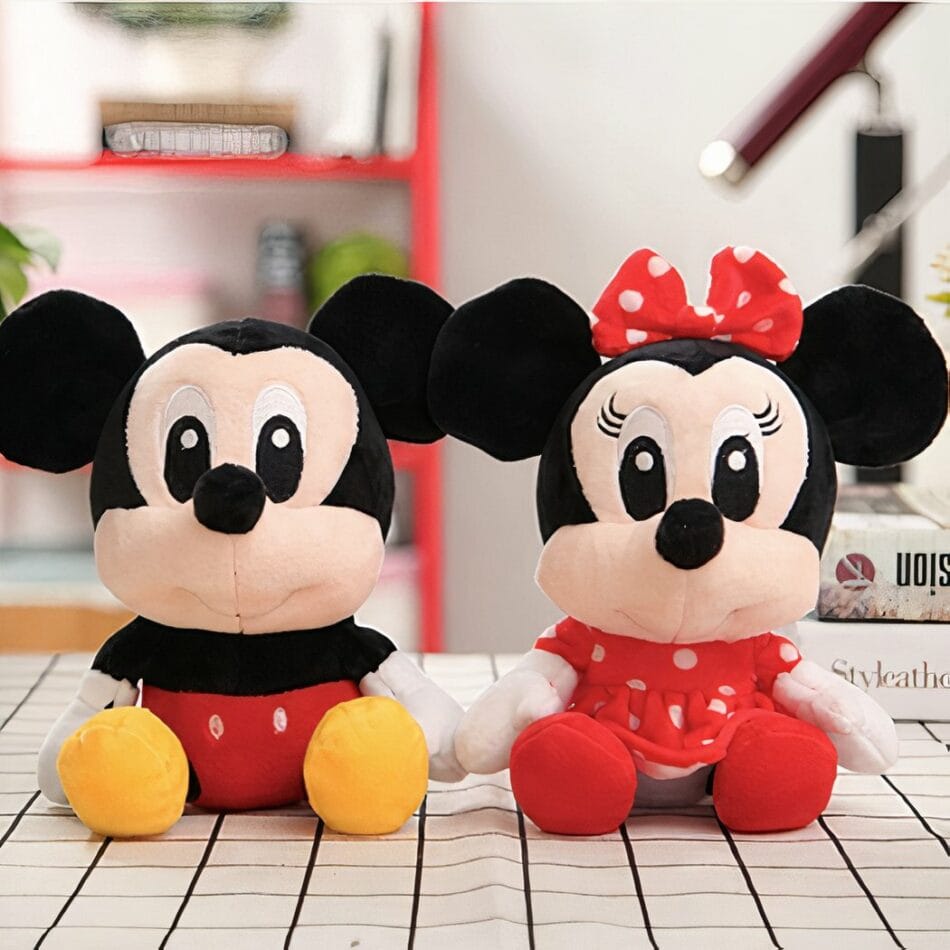 Kleine Minnie Mouse Zachte Knuffel Reisvriendje Voor Kinderen De Knuffel
