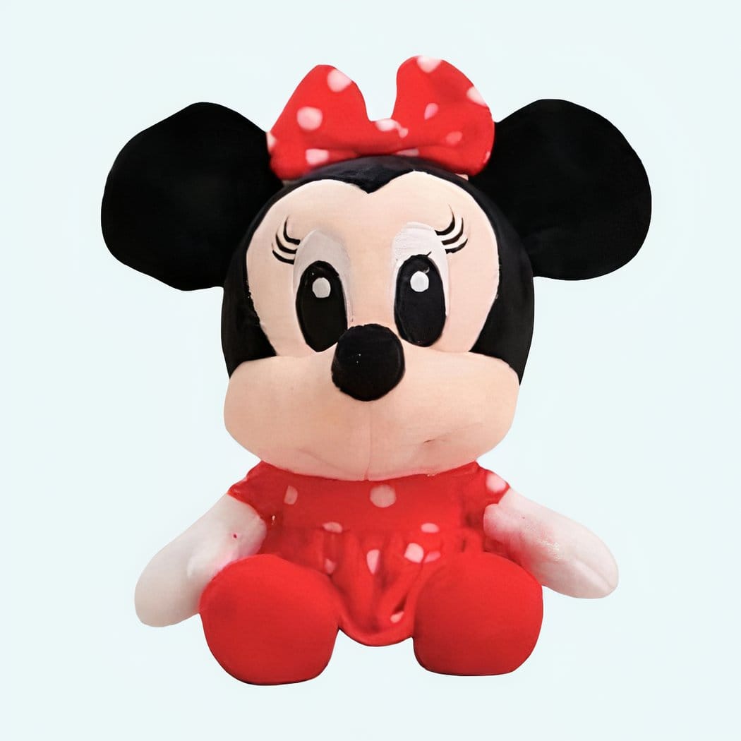 Kleine Minnie Mouse Zachte Knuffel Reisvriendje Voor Kinderen De Knuffel