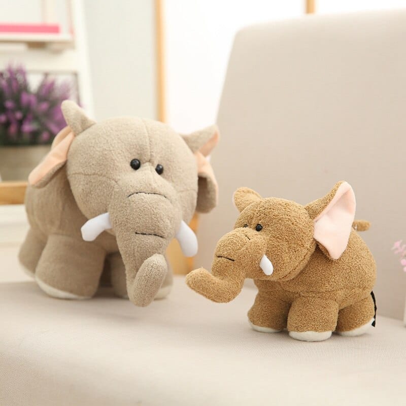 Kleine Olifantenknuffel Met Decor Voor Babykamer De Knuffel