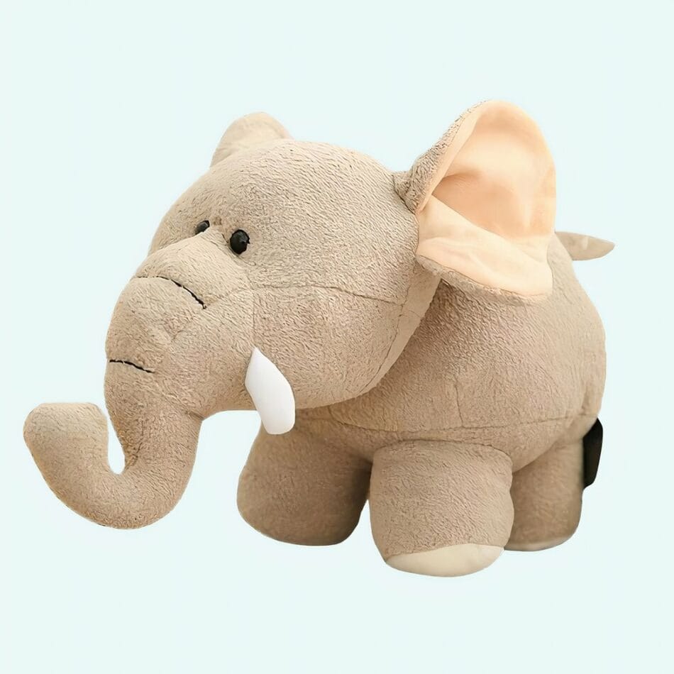 Kleine Olifantenknuffel Met Decor Voor Babykamer De Knuffel