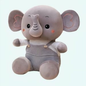 Kleine Olifantenknuffel Met Decor Voor Babykamer De Knuffel