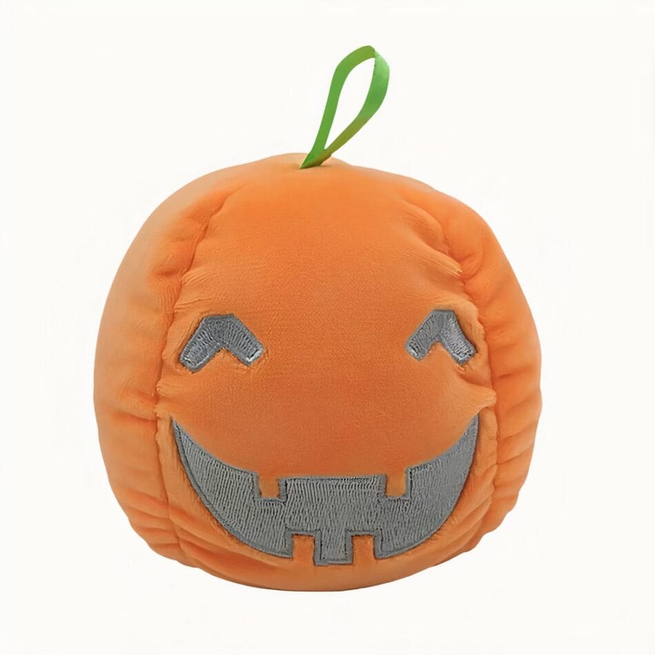 Kleine Omkeerbare Pompoen Knuffel Fluorescerend Halloween De Knuffel