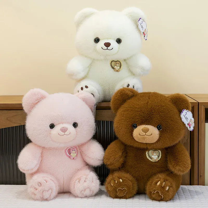 Kleine Teddybeer Knuffel 23 cm | 3 Modellen De Knuffel