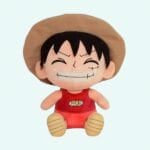 Kleine Ultrasofte Knuffel Luffy Gelukkig uit One Piece De Knuffel