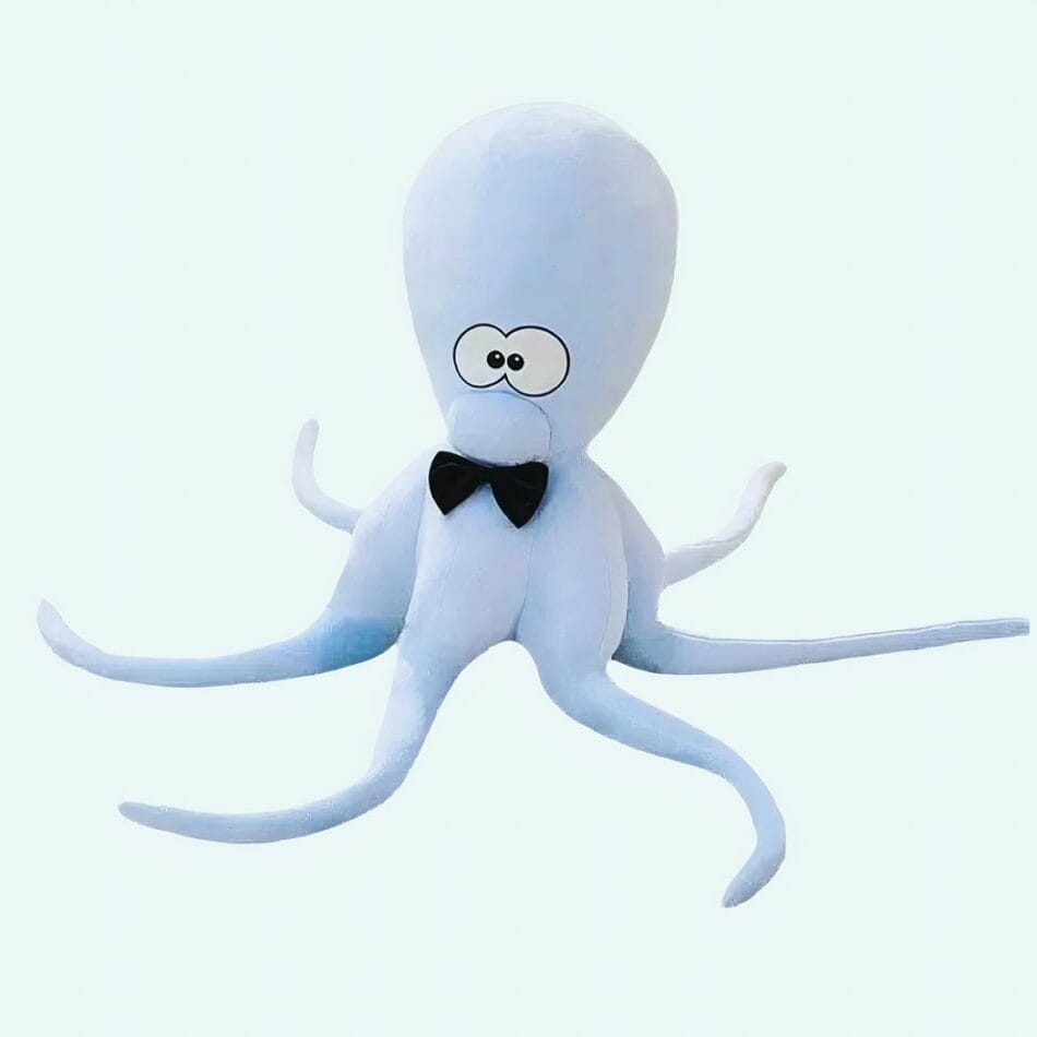 Kleurige Zachte Grote Octopus Knuffel Met 8 Tentakels De Knuffel