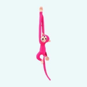 Knuffel Aap Kawaii Lange Staart Paarse Zachte Speelkameraad De Knuffel