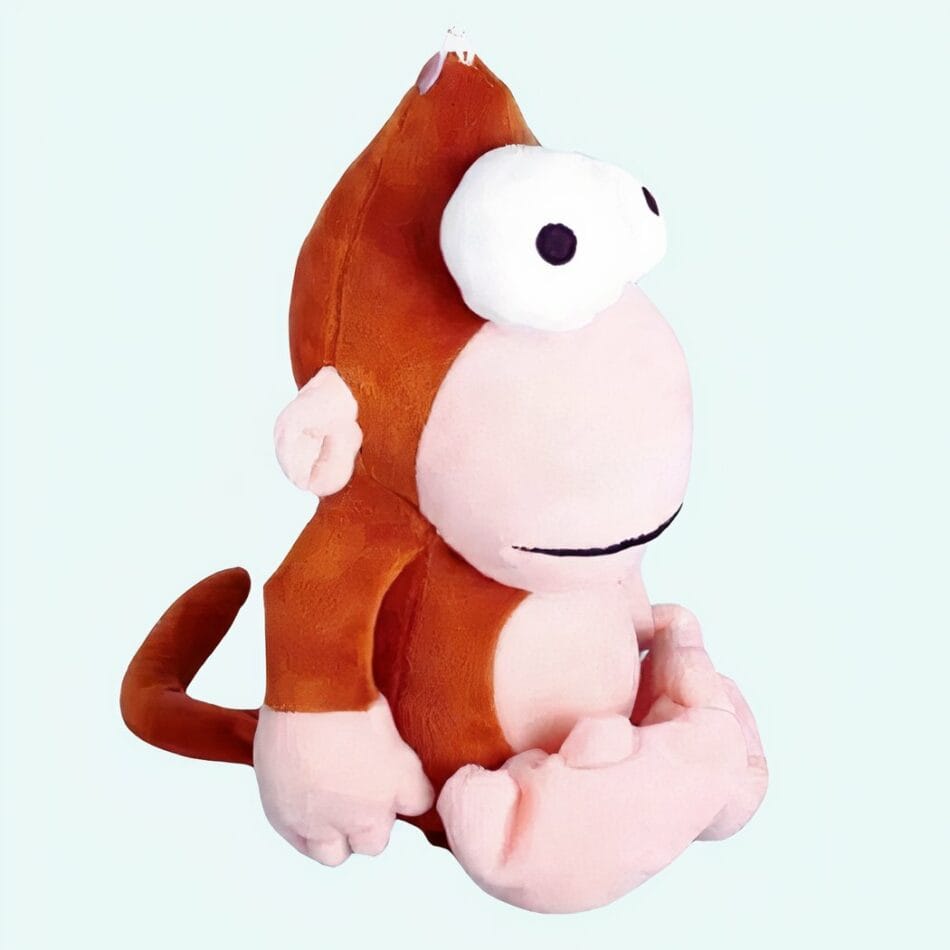 Knuffel Aap Singe Trop Rigolote Zachte Speelkameraad De Knuffel