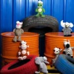 Knuffel Aap Singe Trop Rigolote Zachte Speelkameraad De Knuffel