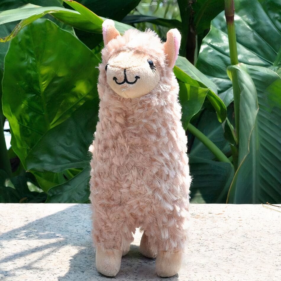 Knuffel Alpaca Met Lange Vacht Zacht Decoratie En Speelkameraad De Knuffel
