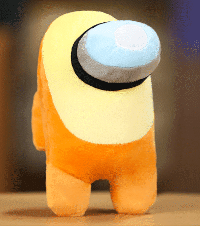 Knuffel Among Us Oranje Geel 30 Cm Voor Fans De Knuffel