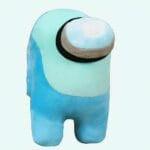 Knuffel Among Us Turquoise Blauw 30 cm Zachte Pluizige Knuffel De Knuffel