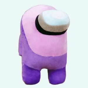 Knuffel Among Us Turquoise Blauw 30 cm Zachte Pluizige Knuffel De Knuffel