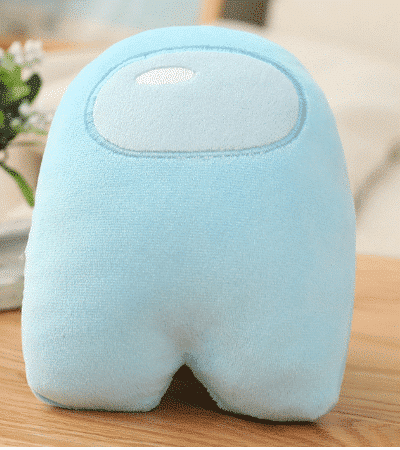 Knuffel Among Us Turquoise Zachte Pluchevriend Voor Fans De Knuffel