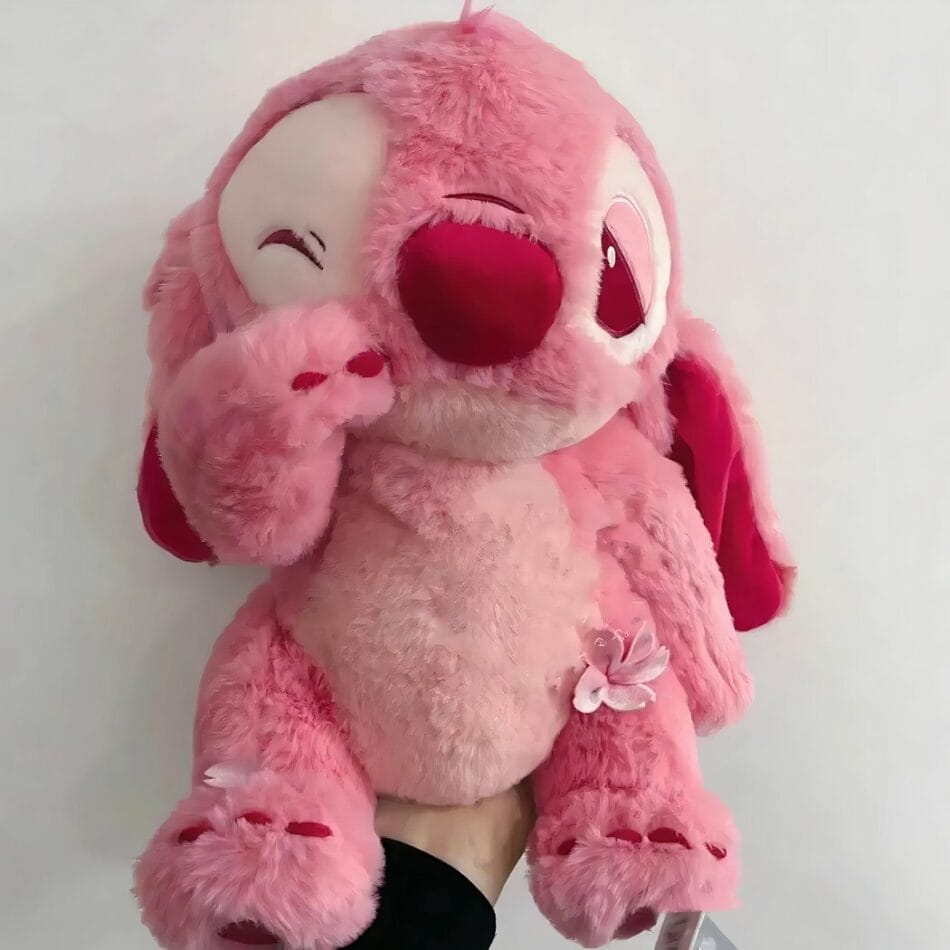 Knuffel Angel met Sakura Motief Roze Tinten De Knuffel