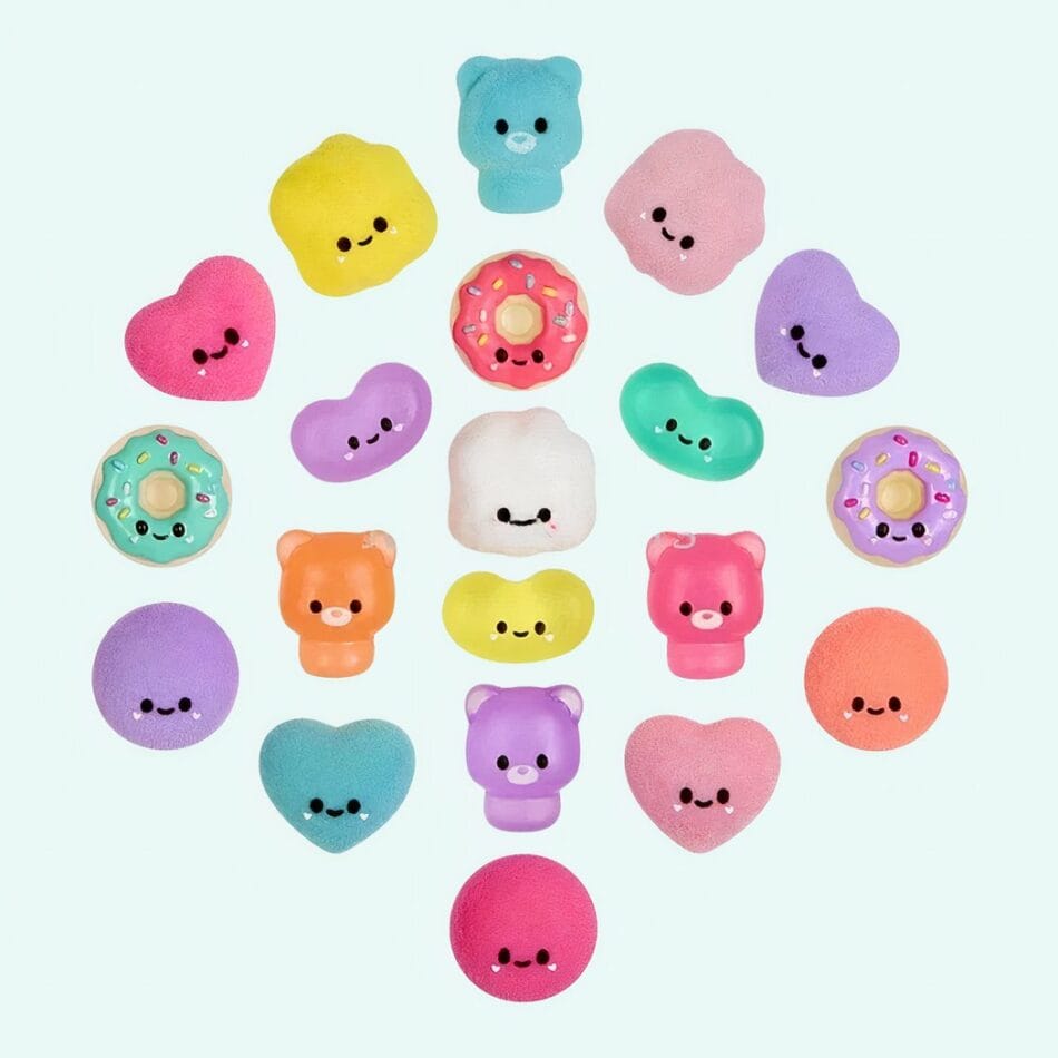 Knuffel Anti Stress Fluffie Stuffiez Minis Met Sleutelhanger De Knuffel