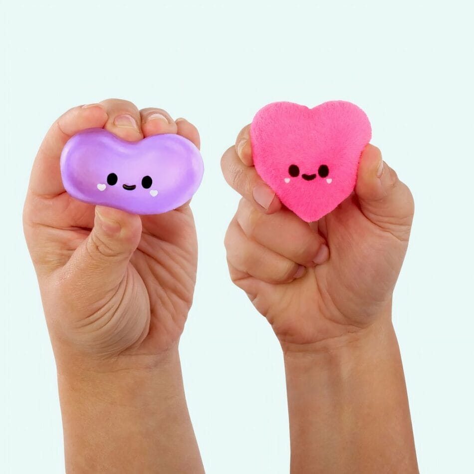 Knuffel Anti Stress Fluffie Stuffiez Minis Met Sleutelhanger De Knuffel