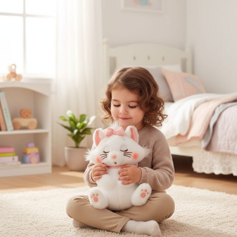 Knuffel Aristokats Blanche Witte Tijdloze Knuffel Voor Thuis Kantoor De Knuffel