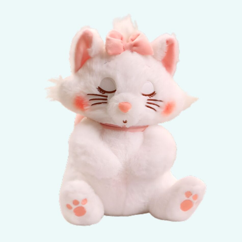 Knuffel Aristokats Blanche Witte Tijdloze Knuffel Voor Thuis Kantoor De Knuffel