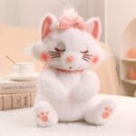 Knuffel Aristokats Blanche Witte Tijdloze Knuffel Voor Thuis Kantoor De Knuffel