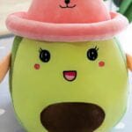 Knuffel Avocado Met Hoed Zacht En Kussen De Knuffel
