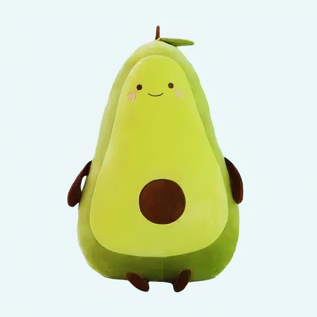 Knuffel Avocado Reuzen Decoratief Troostbuddy De Knuffel 35cm