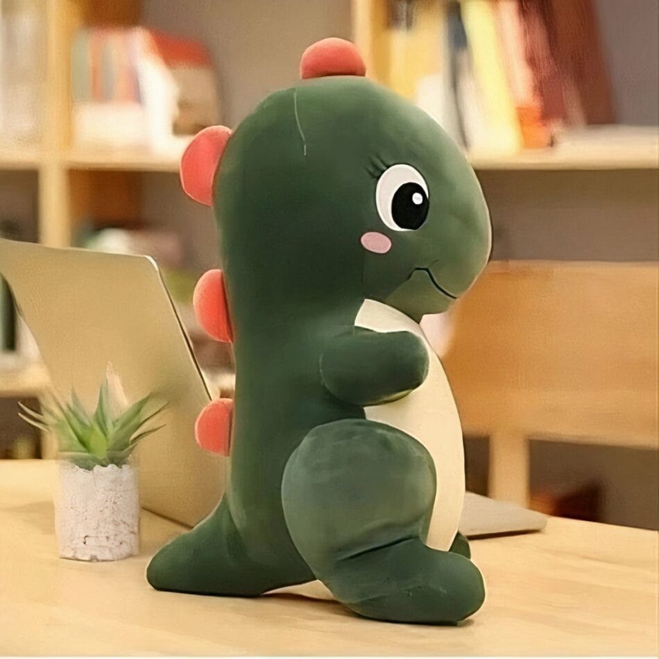 Knuffel Baby Dinosaurus Groen Zachte Troostknuffel voor Kinderen De Knuffel
