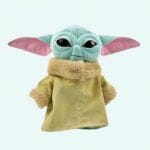 Knuffel Baby Yoda Blauw Mantel Zacht Speelgoed De Knuffel