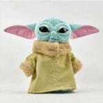 Knuffel Baby Yoda Blauw Mantel Zacht Speelgoed De Knuffel