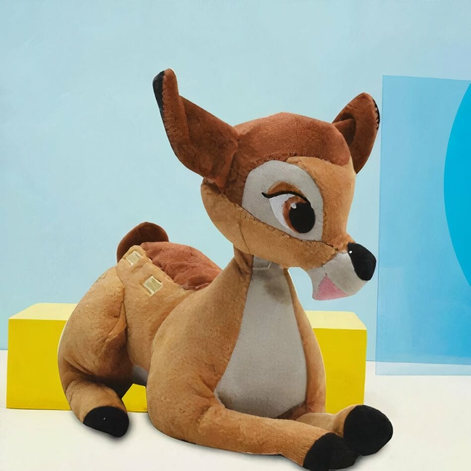 Knuffel Bambi Disney Kleine Hertenknuffel Met Zachte Vacht Grote Ogen De Knuffel