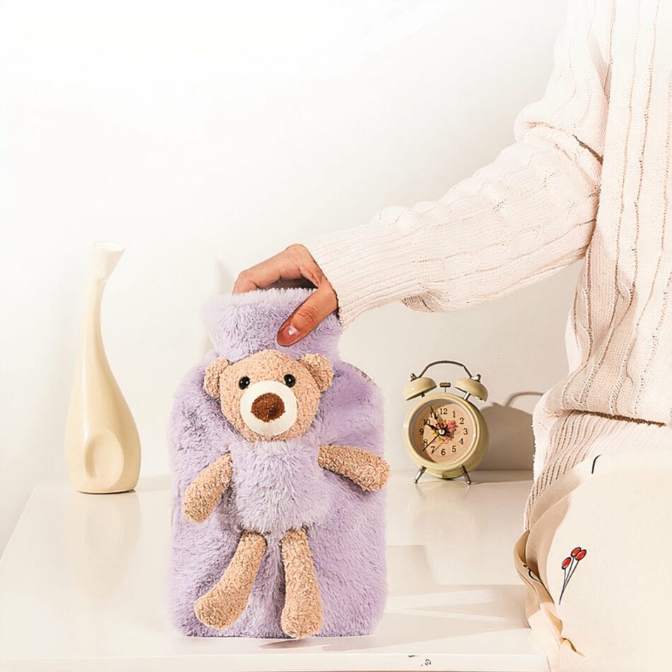Knuffel Bouillote Beer Zachte Warmteknuffel Met Fluweelachtige Vacht De Knuffel