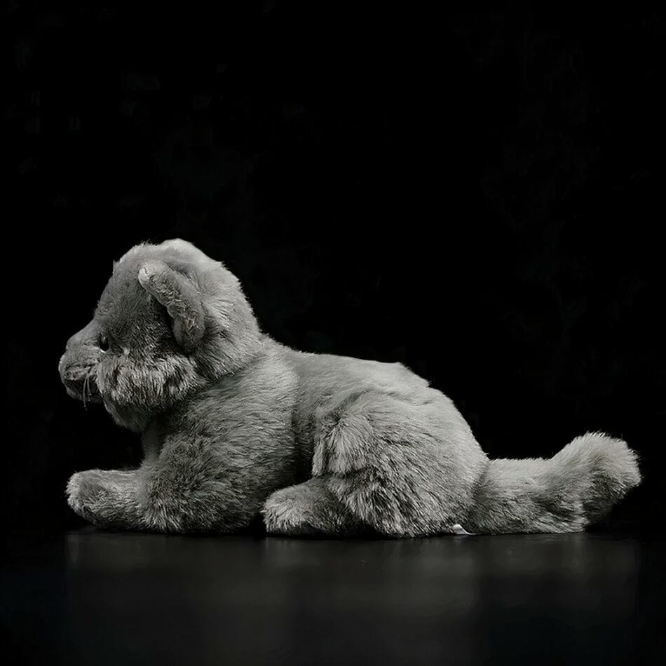Knuffel Britse Korthaar 22 cm Zachte Pluche Knuffelkat De Knuffel